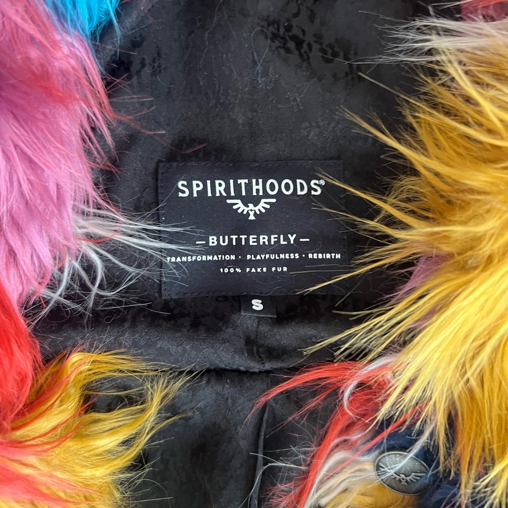 SpiritHoods Faux Fur Womens Coat “Butterfly” - Picture 3 of 9
